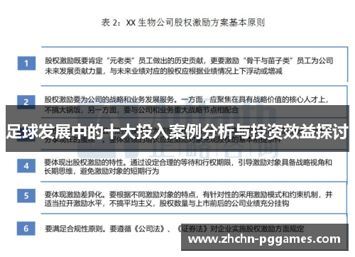 足球发展中的十大投入案例分析与投资效益探讨 足球发展中的十大投入案例分析与投资效益探讨