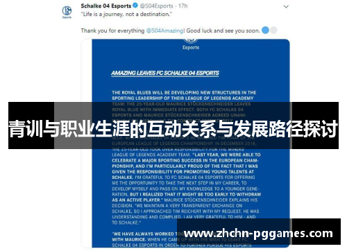 青训与职业生涯的互动关系与发展路径探讨 青训与职业生涯的互动关系与发展路径探讨